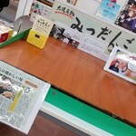 まいわい市場 - 店内「みつだんご」の場所