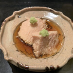 鮨みなと - 余市あん肝の出汁煮