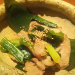Hassumba - 豚トロと九条ねぎの山椒焼き