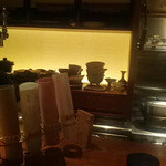 はっすんば - メニュー置き