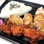 からあげ家 奥州いわい - いわい手羽ロース(明太マヨ)ミックス弁当