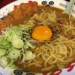 らー麺や - カツカレーラーメン