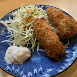 カツ政 - かきフライ