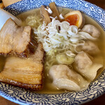 ゆいや - 和風しょうゆらーめん@850円+肉玉(4ケ)＠150円トッピング