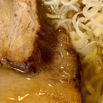 ゆいや - 和風しょうゆらーめん@850円+肉玉(4ケ)＠150円トッピング