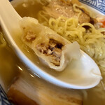 ゆいや - 和風しょうゆらーめん@850円+肉玉(4ケ)＠150円トッピング