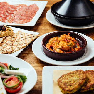 CICADAオリジナルの環地中海料理がコンセプト