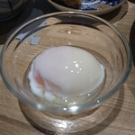 とんかつ七井戸 - オマケの温泉卵