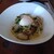 栄町スパゲッティMammy's - 料理写真:私の、広島産大粒牡蠣、燻製ベーコン、ほうれん草のクリームソースです