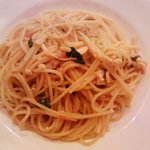 Trattoria Del Cielo - 白身魚のワインソースのスパゲッティ(ランチ)