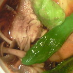 ガネー舎 - チキン野菜スープカレー！