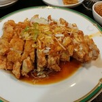 中華料理 桃源 - 大判油淋鶏