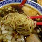 フジサワ中華そば - 美味しかった麺リフト