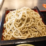 麺'TRATTORIA ほその - セットの蕎麦(冷)