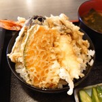麺'TRATTORIA ほその - セットの天丼