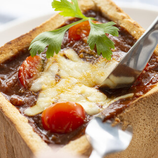 カレージャンボトースト