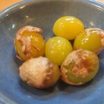 とんかつ 武蔵 - 揚げ銀杏