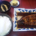 富松うなぎ屋 - うなぎ定食