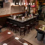 廣島teppan sake wine 90 - ライブ感あふれる鉄板でお料理を仕上げます