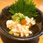 石臼挽き手打 蕎楽亭 - 白子ポン酢　980円