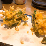 石臼挽き手打 蕎楽亭 - 天ぷら盛合せ　5,400円