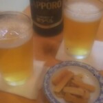 丸屋 - 中瓶で乾杯！