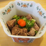 岩男寿司 - 天然ブリのワタの煮付け