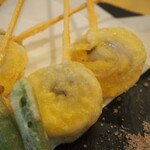 岩男寿司 - 太刀魚の天ぷら