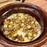 柚木元 - 栗茸の炊き込みご飯