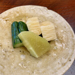 柚木元 - お漬物が美味いのよ