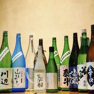 全国より厳選した日本酒や焼酎が充実！ジャパニーズウィスキー有
