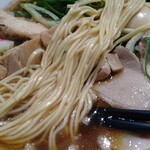 京都 麺屋たけ井 - 全粉粒入りストレート中細麺
