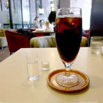 喫茶室ルノアール - 水出しアイスコーヒー（￥580）。苦みがすっと走る感じ、量はやや少なめ