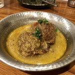串焼キ カメチヨ・シャルボン - 牛タンカレー煮込ミ