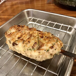 串焼キ カメチヨ・シャルボン - つくね(塩)