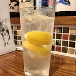 串焼キ カメチヨ・シャルボン - 生レモンハイ