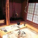 柳家 - 囲炉裏のある和室は異空間