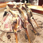 柳家 - 天然鮎の塩焼き