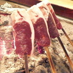 柳家 - 炭で炙られる小鹿ちゃん