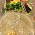 ウルスブラン - 角ハイボール (*´-`)b グリーンサラダ