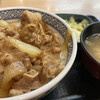 Yoshinoya - 牛丼(並)Bセット(お新香、みそ汁)