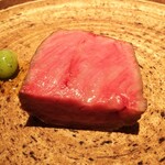 イル アオヤマ - ●あか牛、ロース、新銀杏、新潟