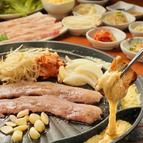 韓国料理チーズとサムギョプサルが美味しい店韓杯 河原町店 祇園四条 韓国料理 食べログ 韓国料理チーズとサムギョプサルが美味しい店韓杯 河原町店 祇園四条 韓国料理 食べログ