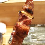 焼き鳥 ばかちん - タレ対応 キモ2