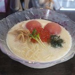 麺や 青雲志 - 冷やし豆乳ラーメン（塩味ベース）