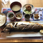 木鶏 - 焼さば定食＝６００円 税込