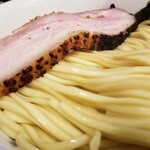 塩そば専門店 桑ばら - 鴨胸腺のつけそば