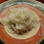 木山 - 飯蒸しの栗節のせ，銀杏，百合根