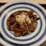 木山 - 天然なめことクエの豊年揚げ