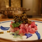 雪月花 銀座 - ユッケ